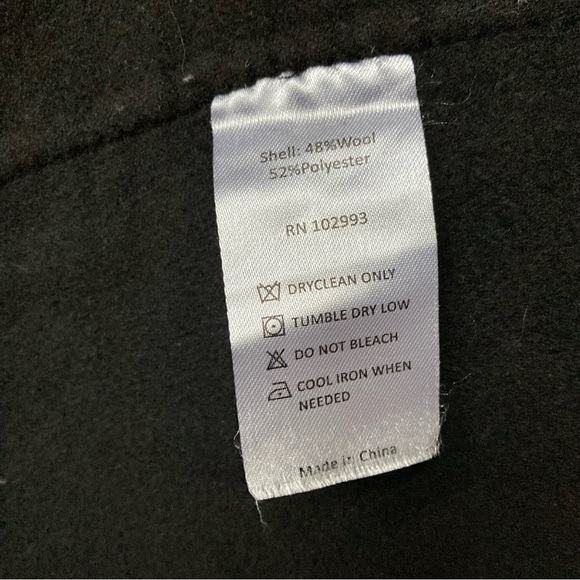 RTR x Victor Alfaro Tailored Black Vest Sleeveless Wool Blend Modern Minimalist - Picture 6 of 6